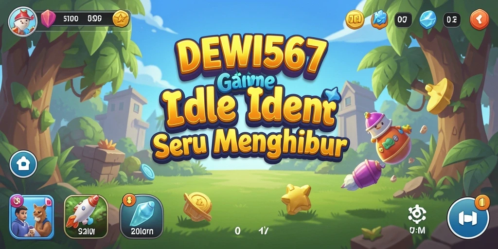 Tampilan gameplay DEWI567 yang sederhana dan menarik.